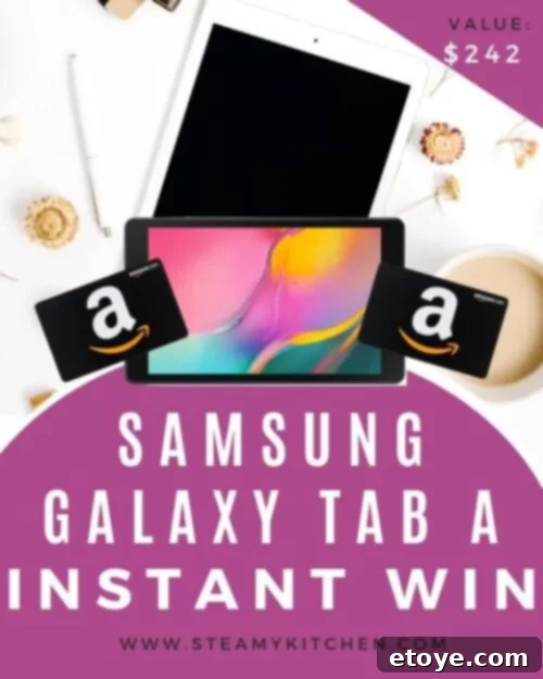 Samsung Galaxy Tab A 8.0 inch tablet in hand