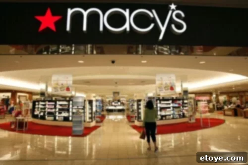 Macys Instant Win 3 Macy's shopping bags with confetti, celebrating a win