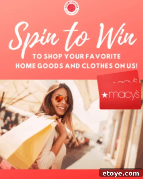 Macys Instant Win 4 Spinning wheel with a 'Win' segment, symbolizing instant win games