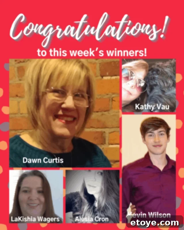 Fresh from the Kitchen: Our Latest News 2 Happy Steamy Kitchen giveaway winners celebrating their prizes