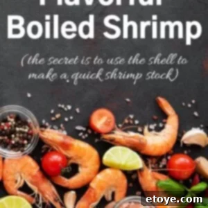 Succulent Boiled Shrimp Recipe 4 Flavorful Boiled Shrimp served in a bowl