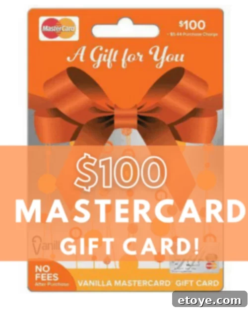 Win a 100 Mastercard Gift Card 2 A $100 MasterCard Gift Card symbolizing financial freedom and diverse shopping options.