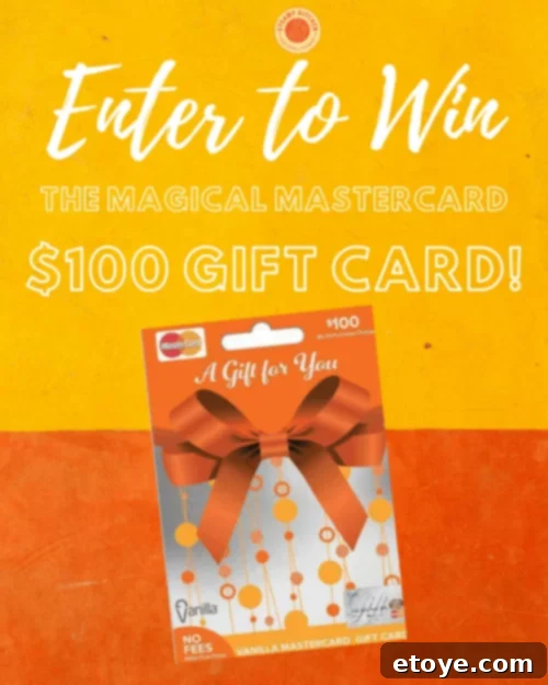 Win a 100 Mastercard Gift Card 3 A person happily shopping with a MasterCard, highlighting the ease of making purchases.