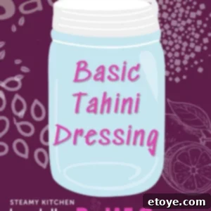 Signature Tahini Dressing 5 tahini dressing recipe card
