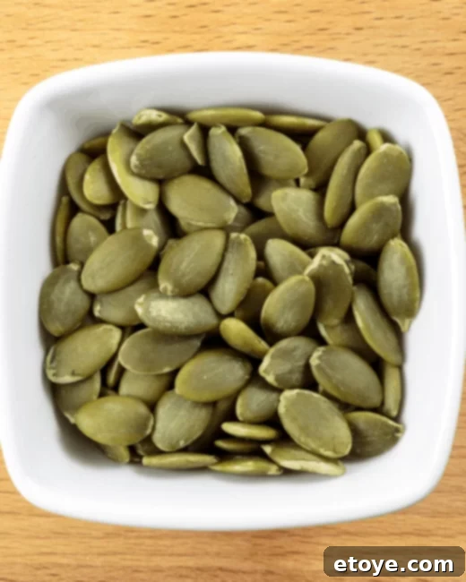 Your Guide to Perfectly Roasted Pepitas 2 bowl of toasted pepitas