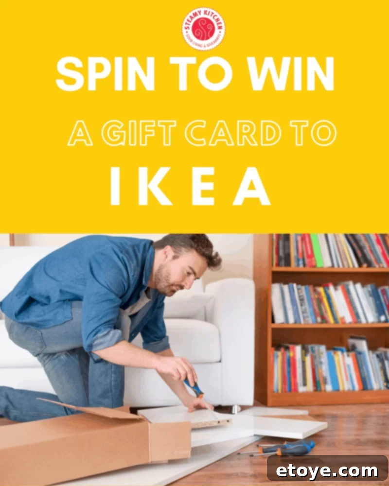 Ikea Instant Wins 3 Spin the wheel to win a $10 Ikea gift card for new household items