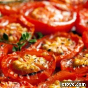 Easy Oven Roasted Cherry Tomatoes Recipe