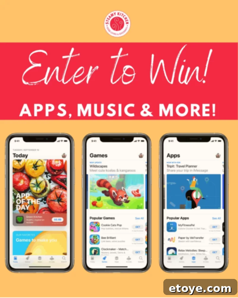 Win a 100 Apple Gift Card 3 Close-up of an Apple Gift Card with an iPhone and AirPods in the background, highlighting Apple products