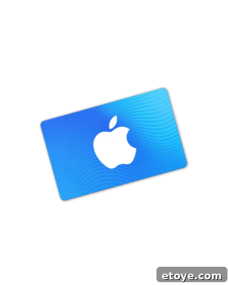 Win a 100 Apple Gift Card 4 Three Apple Gift Cards fanned out, emphasizing the value and giving opportunity