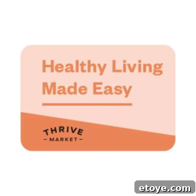 Score a 100 Thrive Market Gift Card 4 Enter now to win a $100 Thrive Market Gift Card and shop online for organic groceries