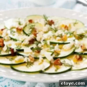 Elegant Zucchini Carpaccio 4 Zucchini Carpaccio