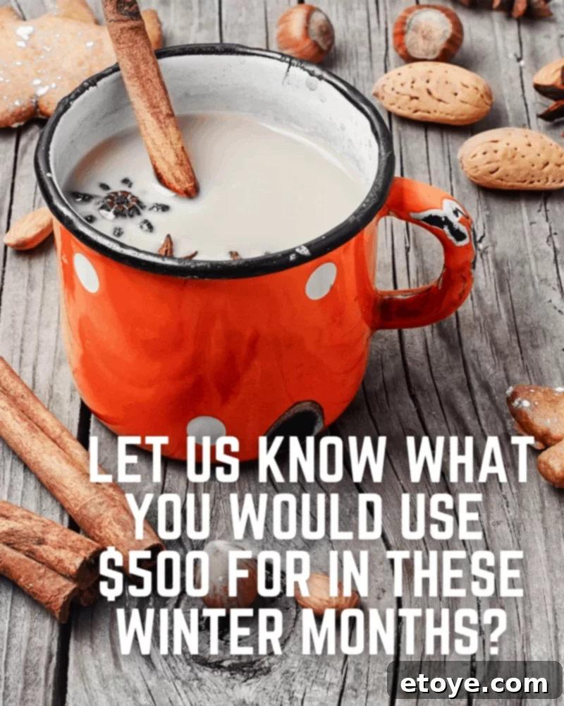 Enter to win $500 cash in our Wealthy Winter Giveaway