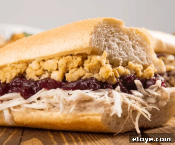 The Bobbie A Thanksgiving Leftover Masterpiece 4 Capriotti's the bobby sandwich recipe