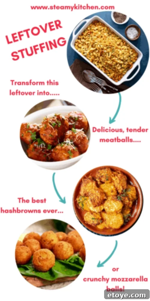 Crispy Stuffing Mozzarella Poppers 4 Closeup of delicious Thanksgiving stuffing