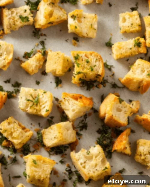 Garlic Croutons