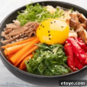 Turkey Bibimbap Revival Bowl 8 Leftover Turkey Bibimbap Buddha Bowl