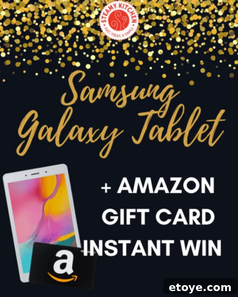Win a Samsung Galaxy Tab A Tablet - Grand Prize