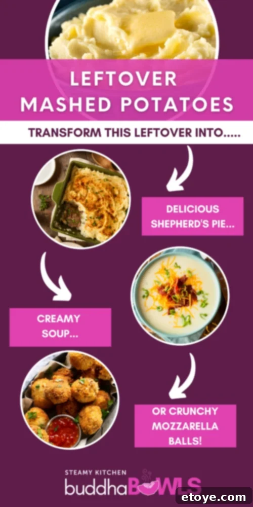 Mashed Potato Makeovers 4 Creative Leftover Mashed Potato Ideas