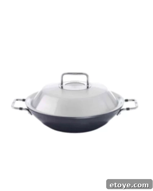 Fissler Wok Review: Win Your Own! 2 Fissler Adamant Wok - Top view