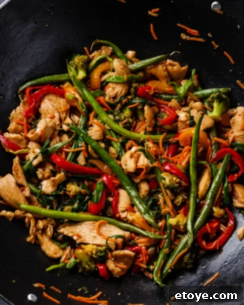 Fissler Wok Review: Win Your Own! 5 Fissler Adamant Wok with food