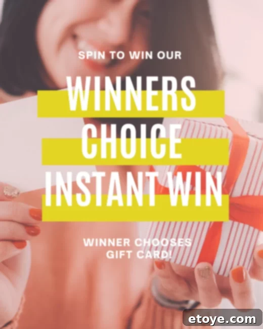 Choose Your Instant Win 2 A person looking excitedly at a smartphone with a prize wheel