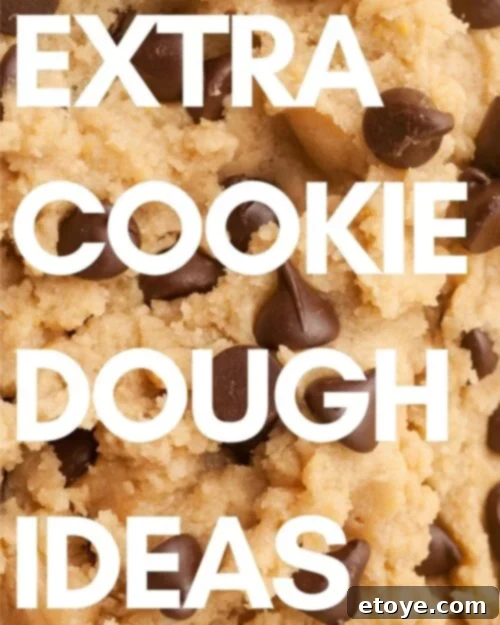 Repurposing Your Extra Cookie Dough 2 Creative Ideas for Leftover Cookie Dough