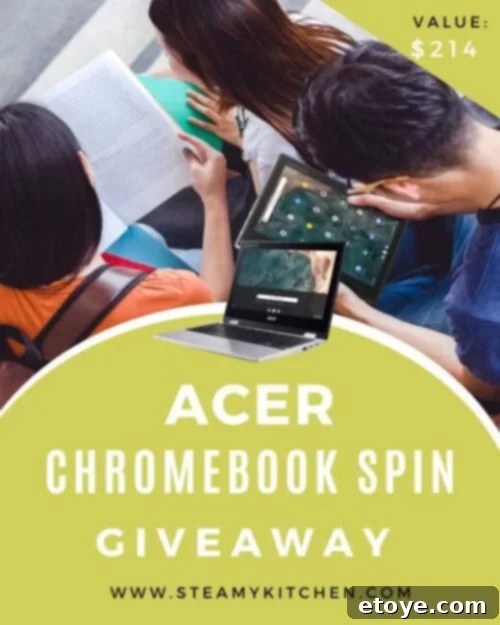 Acer Chromebook Spin 311 Convertible Laptop Giveaway
