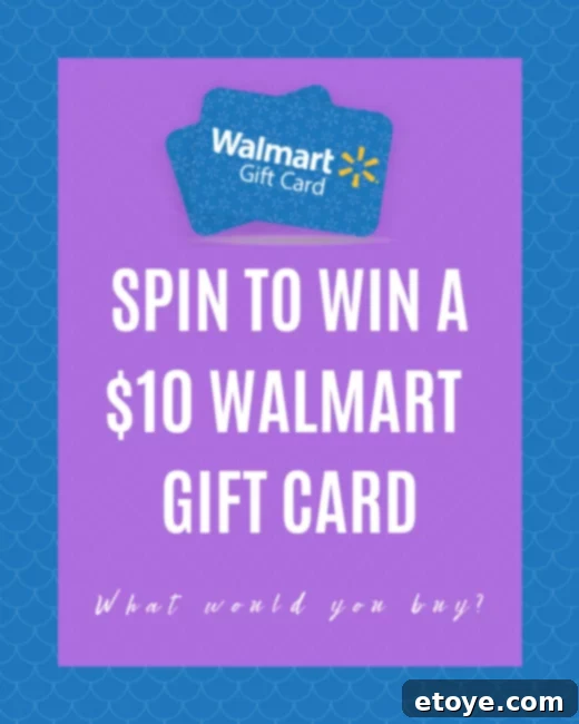 Walmart Fortune Instant Win 3 Woman happily pushing a shopping cart full of groceries and household items at Walmart.