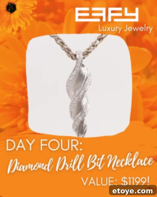 Day Four Diamond Necklace Prize