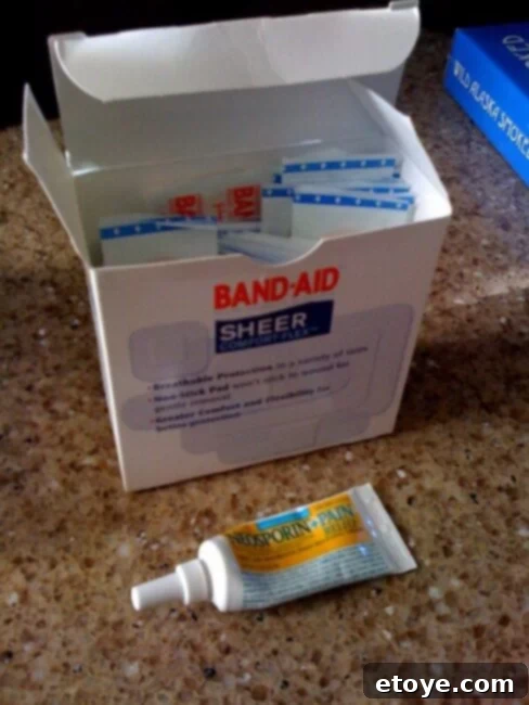 first aid kit Inadequate doctor's first aid kit