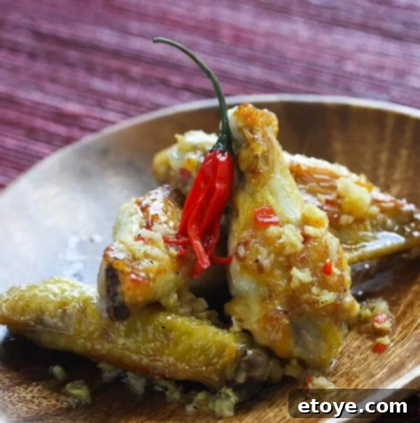 Momofuku Inspired Chicken Wings 2 Momofuku-inspired baked chicken wings with Octo Vinaigrette