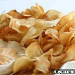 Homemade Airy Potato Chips 2 Light as air potato chips