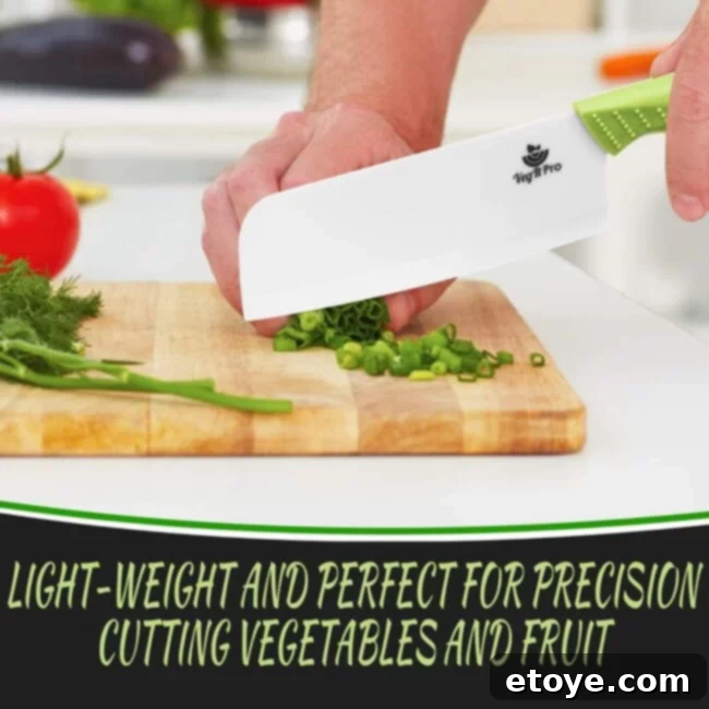 Eco Summer Instant Wins 8 VegItPro Ceramic Knife for Precision Cooking