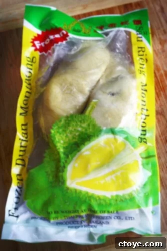 Frozen Durian