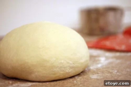 Mastering Homemade French Bread 4 Kneaded dough ball