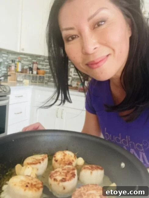 Hestan Cue Review: Enter to Win! 2 Hestan Cue Review: Perfectly seared scallops with smart cooking system