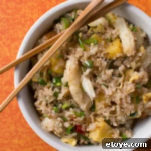 The Ultimate Crab Fried Rice Recipe and Giveaway 6 Crab Fried Rice with Pineapple, a vibrant and delicious Asian dish
