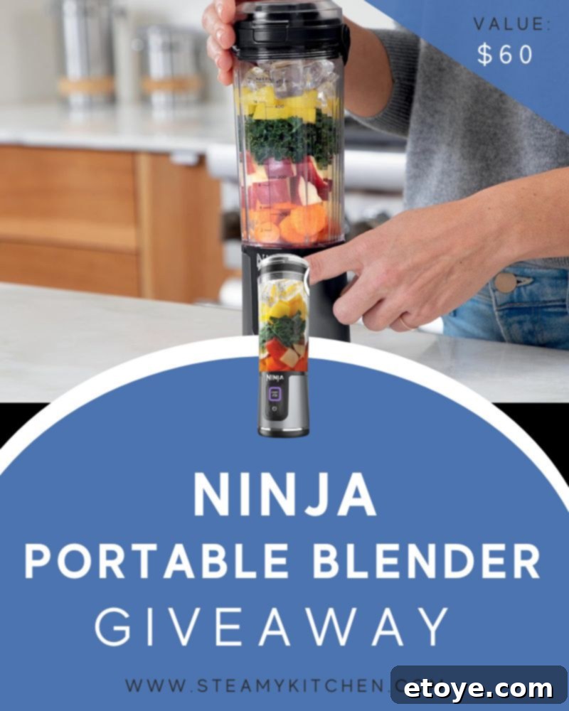 Ninja Portable Blender Raffle 2 Ninja Portable Blender: Blend on the Go
