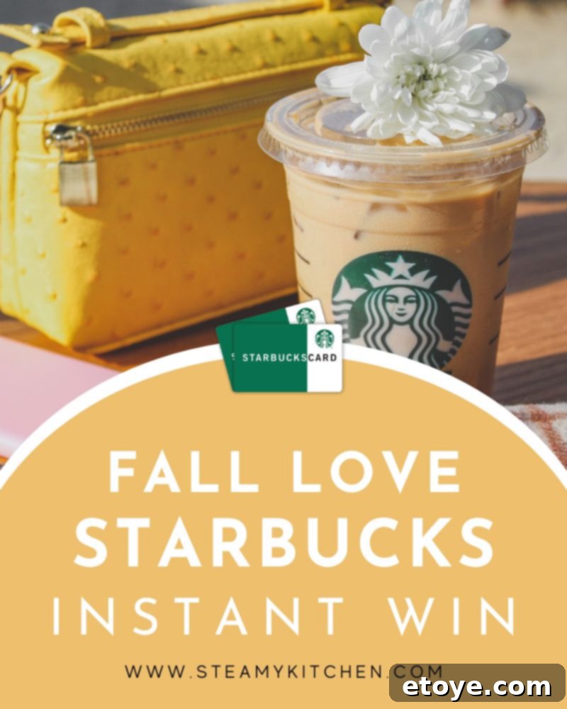 Autumn Delights: Starbucks Instant Win Giveaway 1 featured 254745