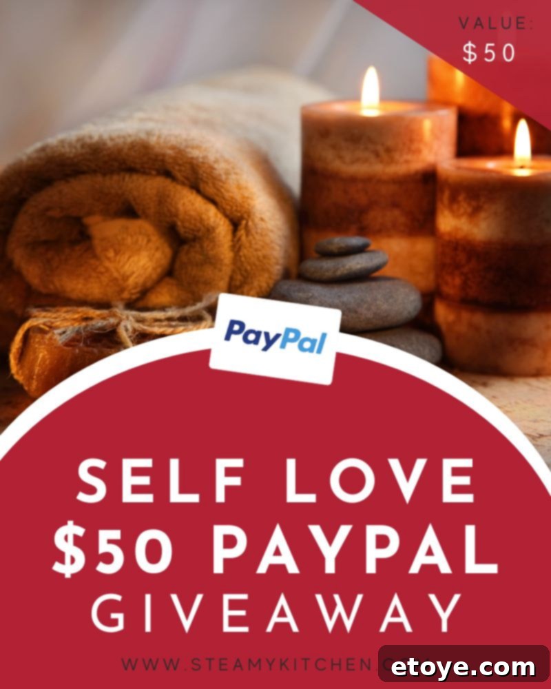 Self-Care $50 PayPal Giveaway