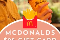 $25 McDonald’s Gift Card Giveaway