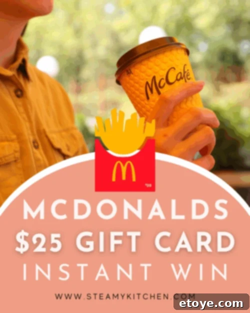McDonald's Gift Card Giveaway