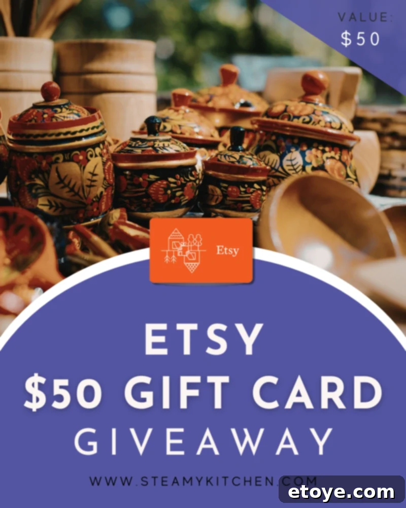 $50 Etsy Gift Card Giveaway
